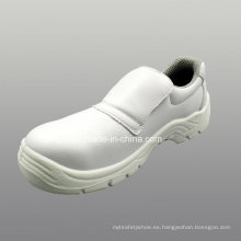 Micro-fibra de cuero Artificial PU zapatos de seguridad con malla de forro (HQ05023)
